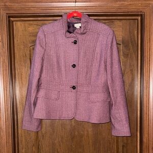 J. Crew Women's Lavender Blazer